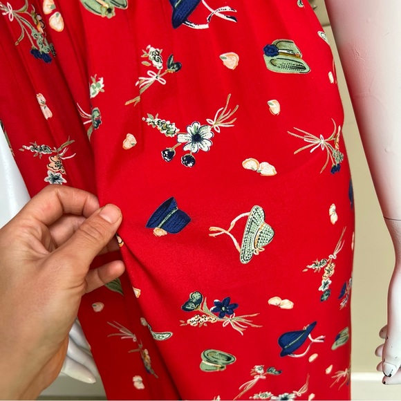 Vintage Floral Midi Dress - Picture 10 of 11